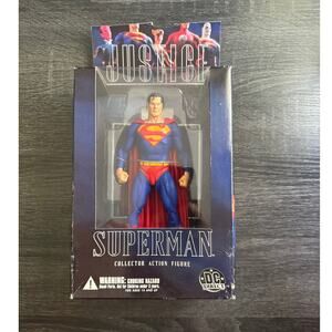 New In Box Superman Justice Action Figure Figurine DC‎ Direct Series 1 Alex Ross